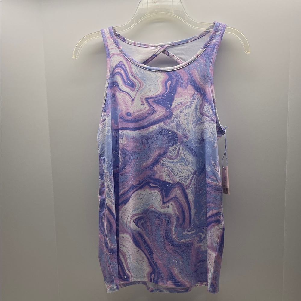 More Than Magic Purple Swirl Tank Top
